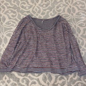 Free People Striped Sweater